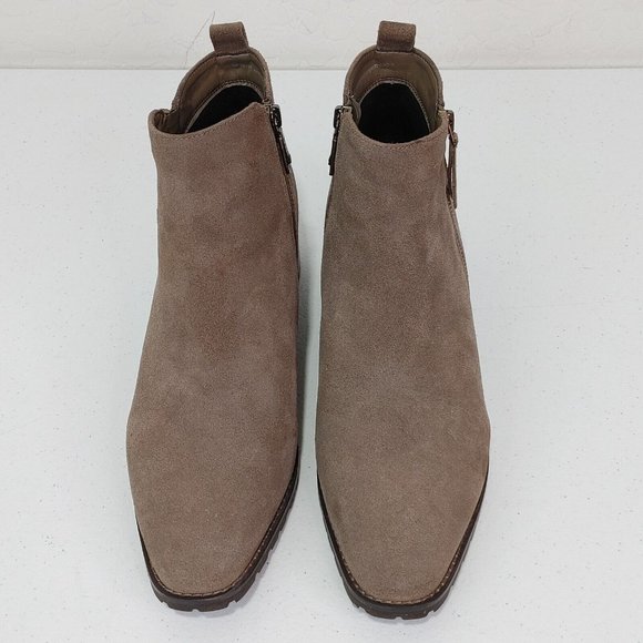 SAMARA Bootie | Women Blondo Waterproof Samara Ankle Suede Boot Women\'s Size 11 USED ONCE EXCE…